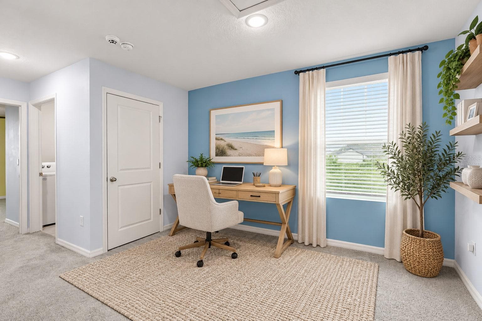 Virtually staged office/loft - 10116 CHARLOTTE DR, PARRISH