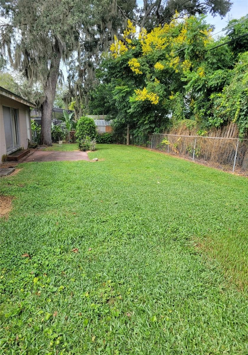 Fenced Back Yard - 1209 RIDGECREST RD, ORLANDO
