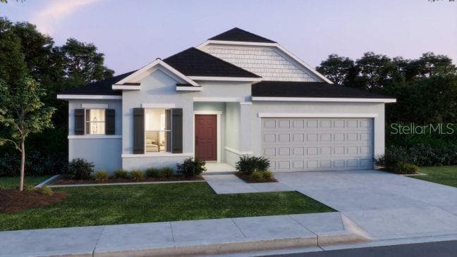 Artist Rendering at Dusk - 830 BIRCH AVE, INVERNESS