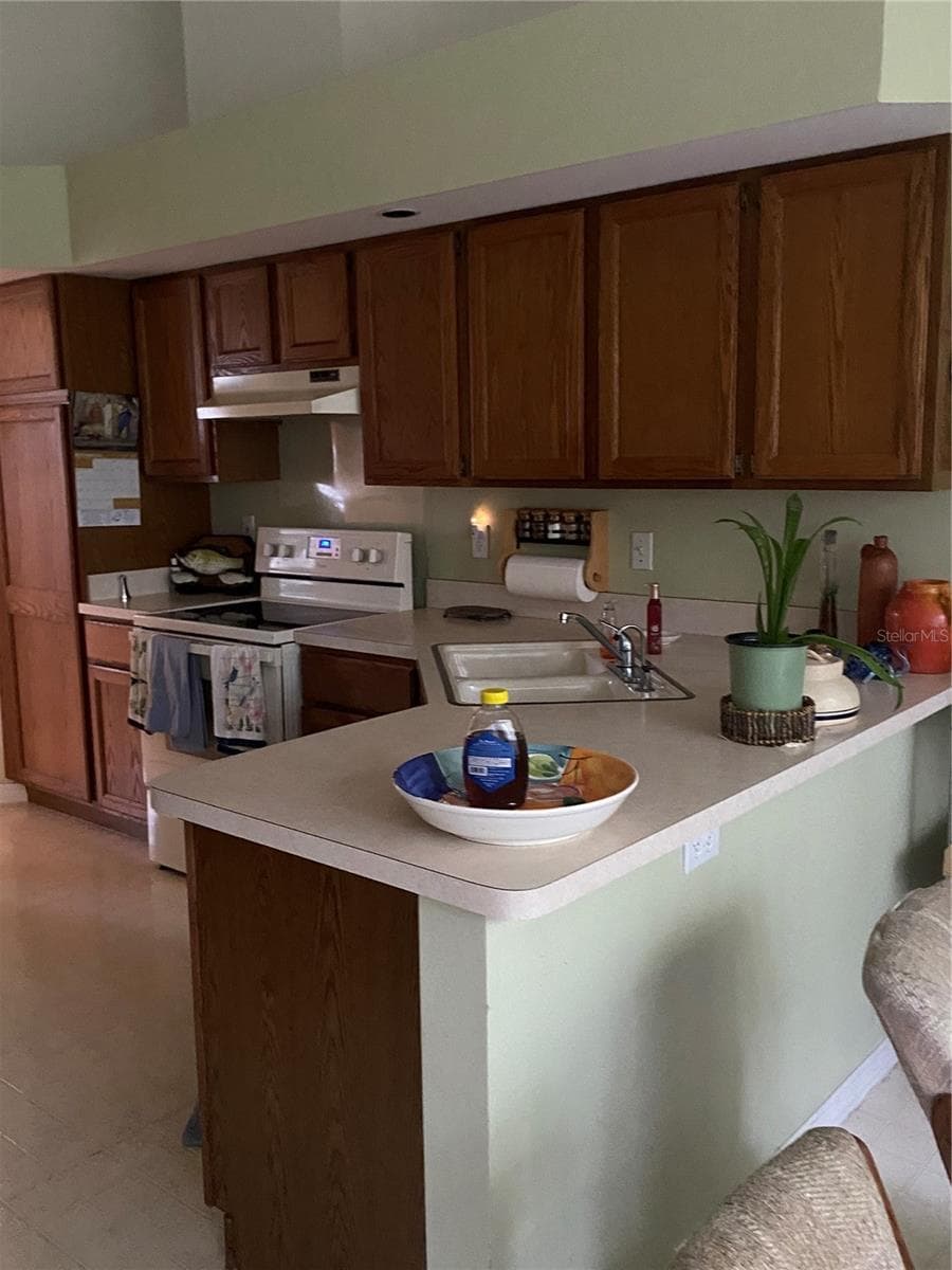 Large kitchen with cabinets and a lot drawers with pantry. - 11492 SW 82ND COURT RD, OCALA
