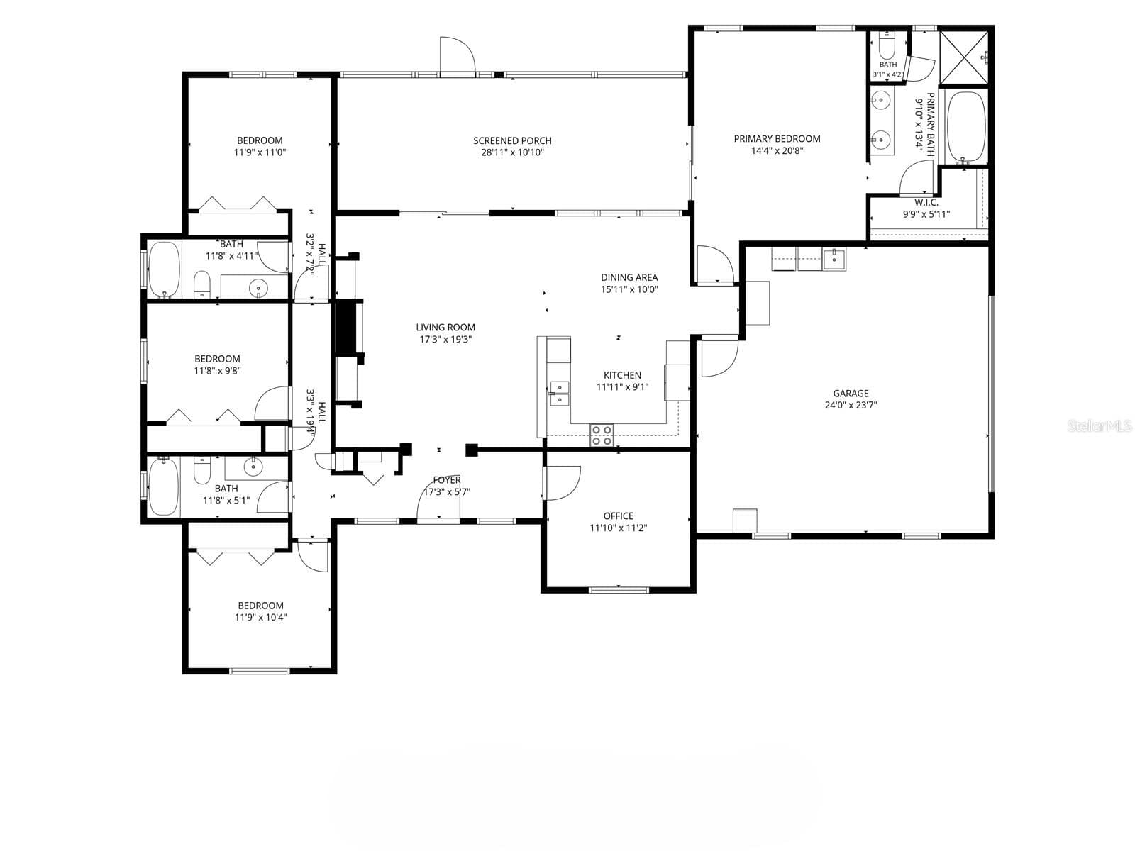 Floor plan - 31524 CROSS CREEK LN, WESLEY CHAPEL