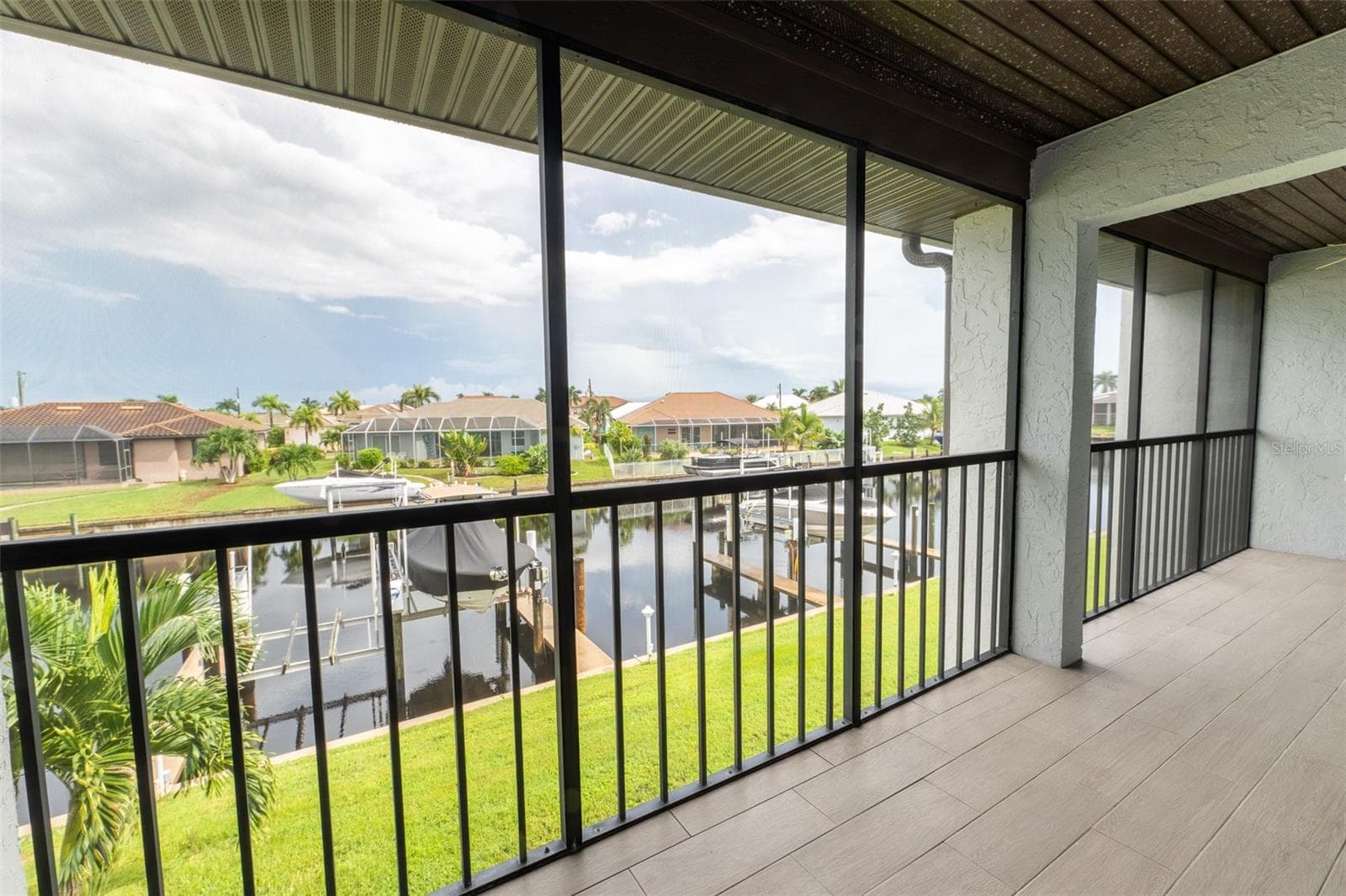 Lanai Balcony - 1318 WESLEY DR #124B, PUNTA GORDA
