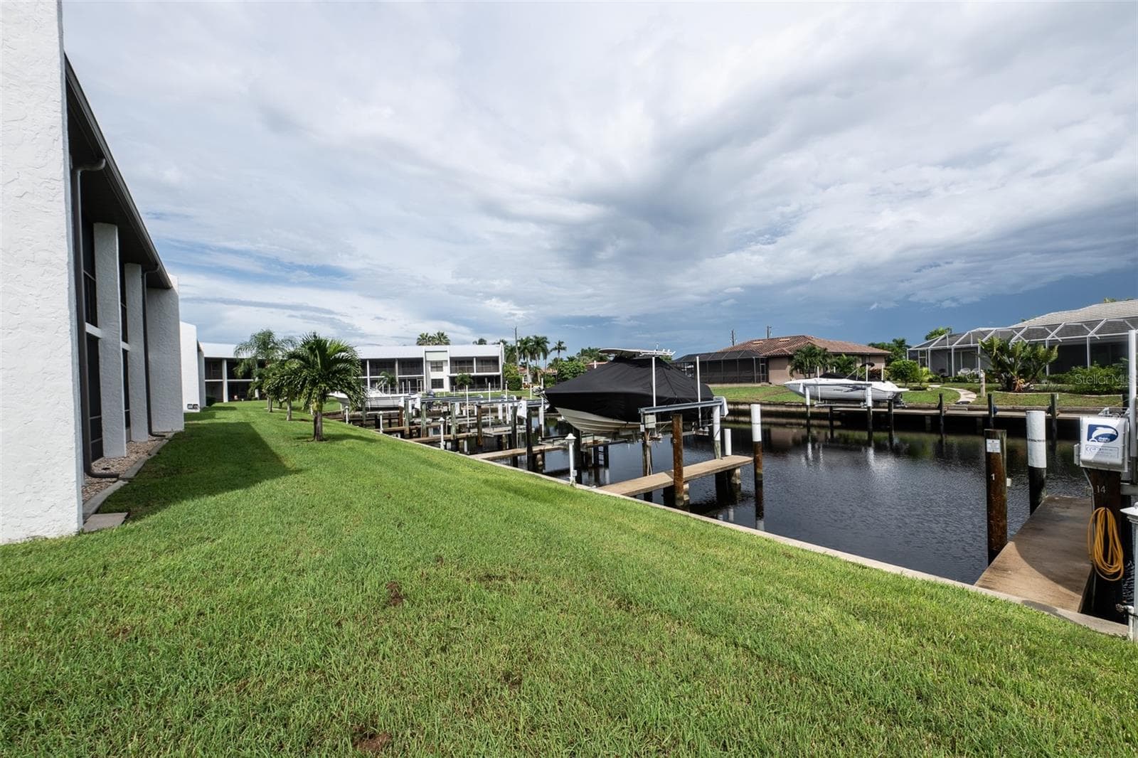 view of docks - 1318 WESLEY DR #124B, PUNTA GORDA