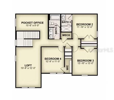 Second floor - 17590 JAPONICA BLOOM DR, WINTER GARDEN