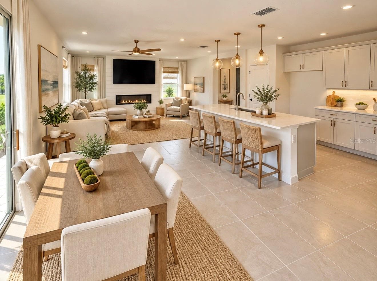 Kitchen Digitally Staged - 4328 OUTHAUL RUN, PALMETTO