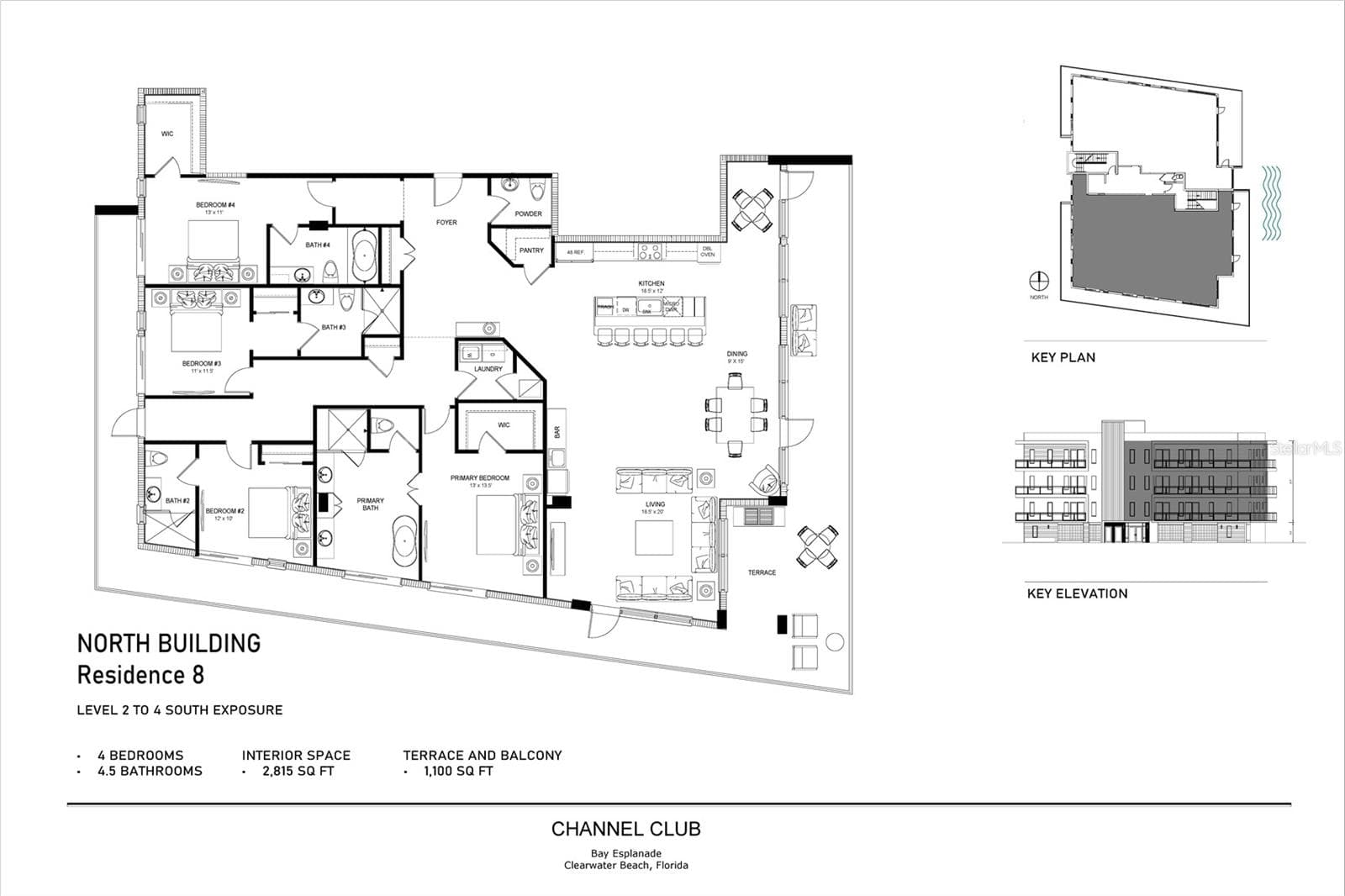 Condominium at 699 BAY ESPLANADE #302, CLEARWATER, photo 3 of 22