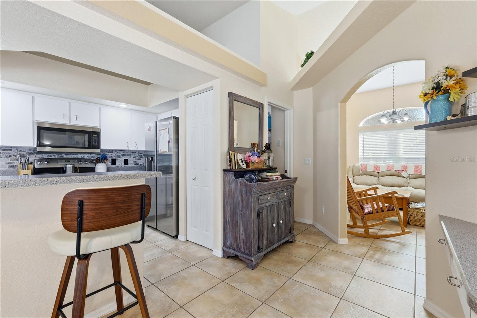 Kitchen w/ Pantry closet and separate walk in pantry / storage room - 4732 FLINT DR, NORTH PORT