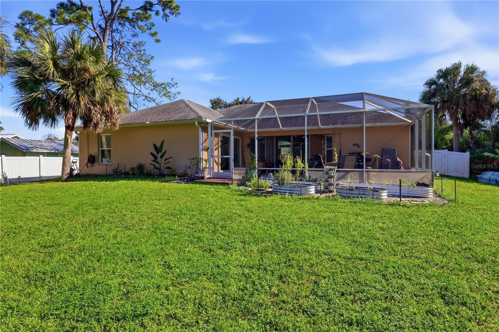 Rear view of home - 4732 FLINT DR, NORTH PORT
