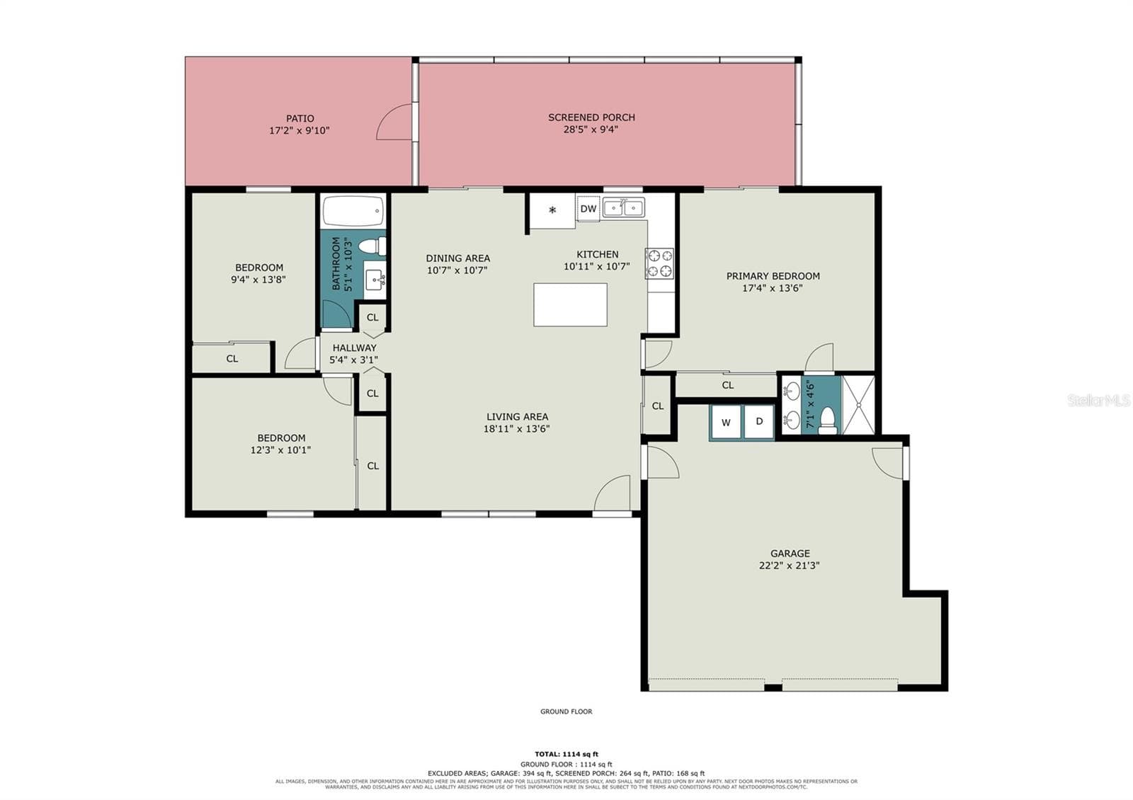 Floor Plan - 4333 CHARING CROSS RD, SARASOTA