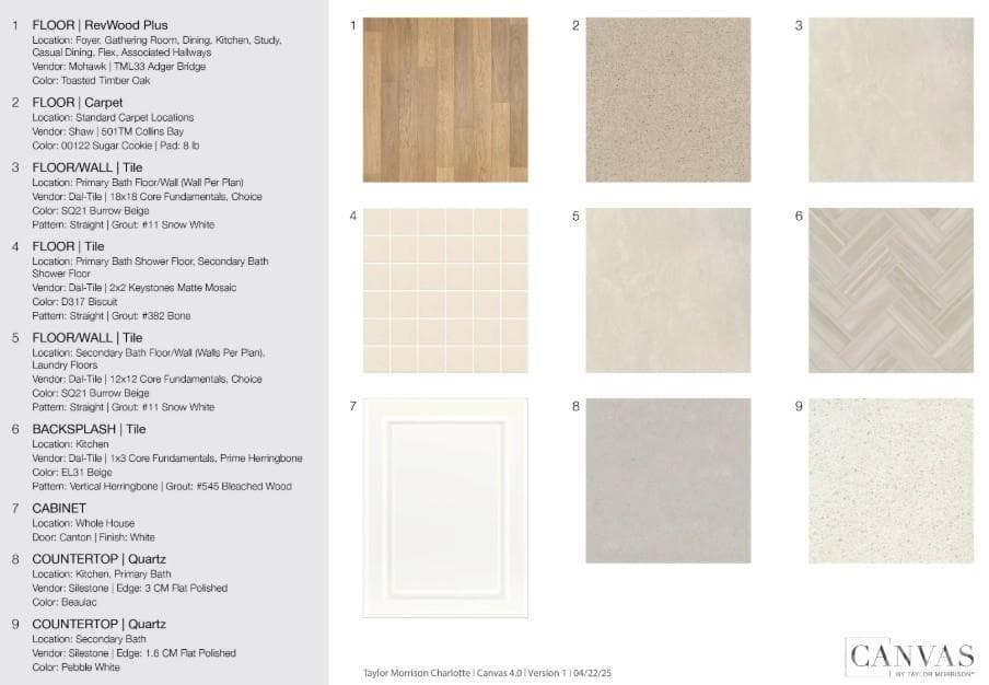507 Silver Spur Alley design selections! This home is currently under construction and selections are subject to change. - 507 Silver Spur Alley, Indian Trail