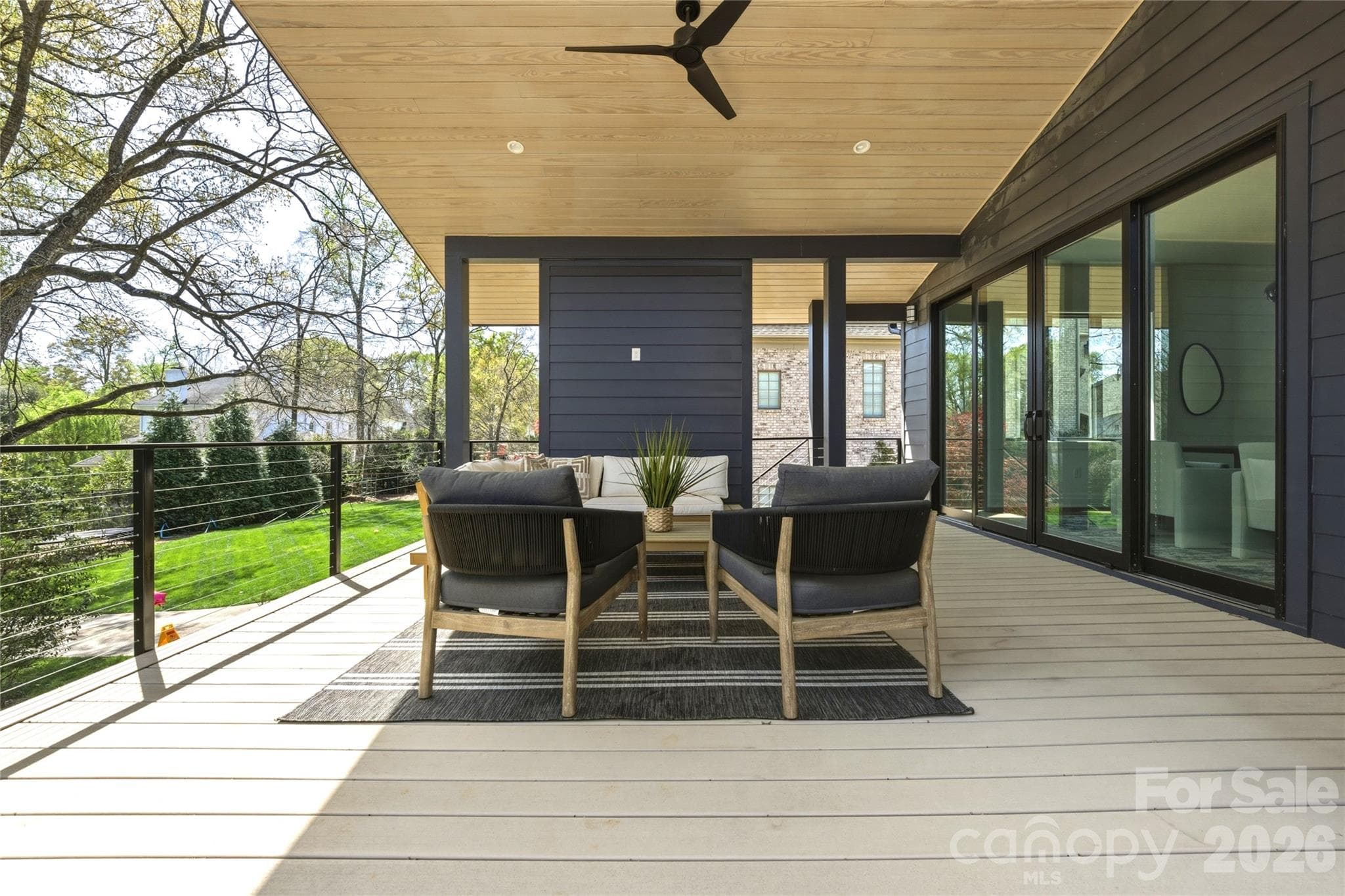 Rear Deck - 1423 S Wendover Road, Charlotte