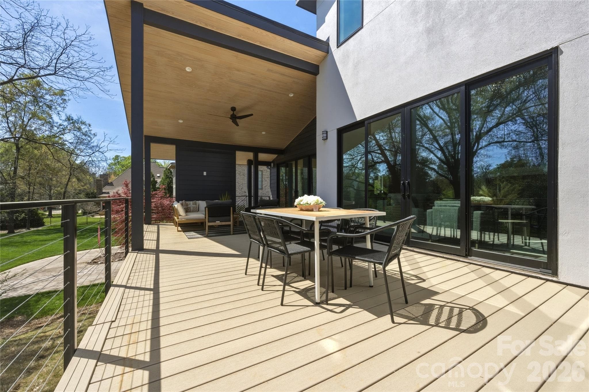 Rear Deck - 1423 S Wendover Road, Charlotte