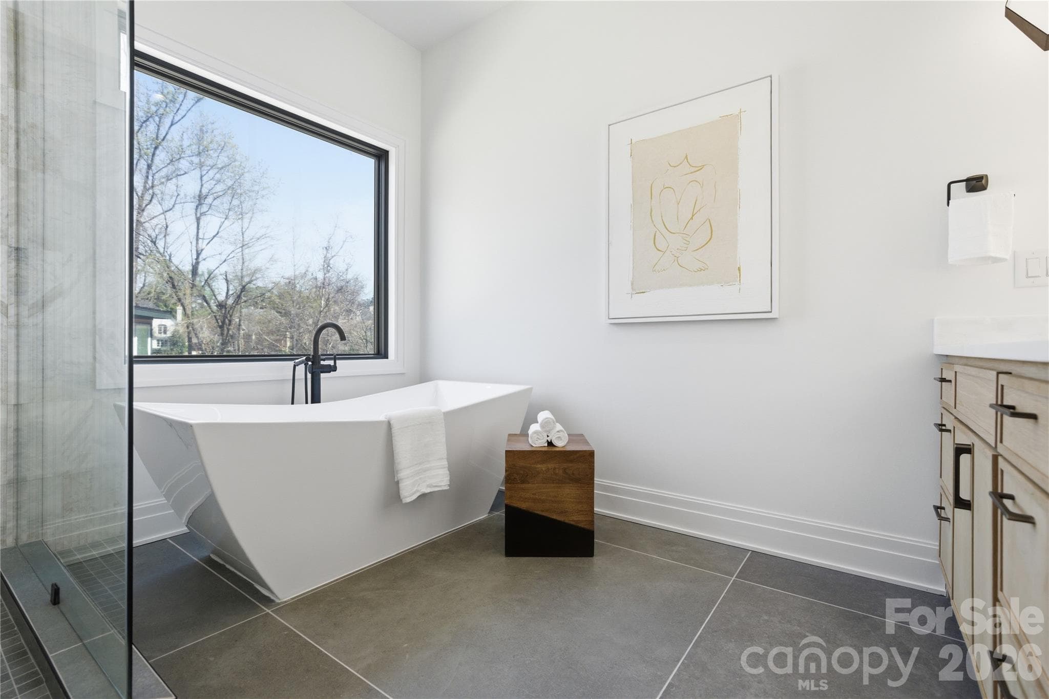 Primary Bathroom - 1423 S Wendover Road, Charlotte