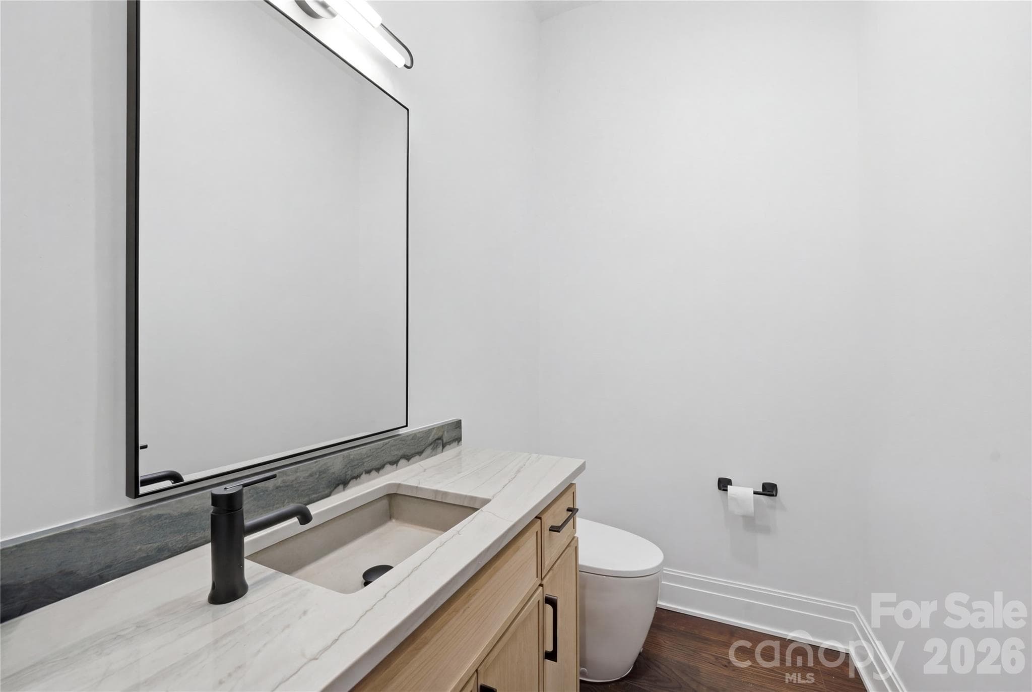 Powder Room - 1423 S Wendover Road, Charlotte