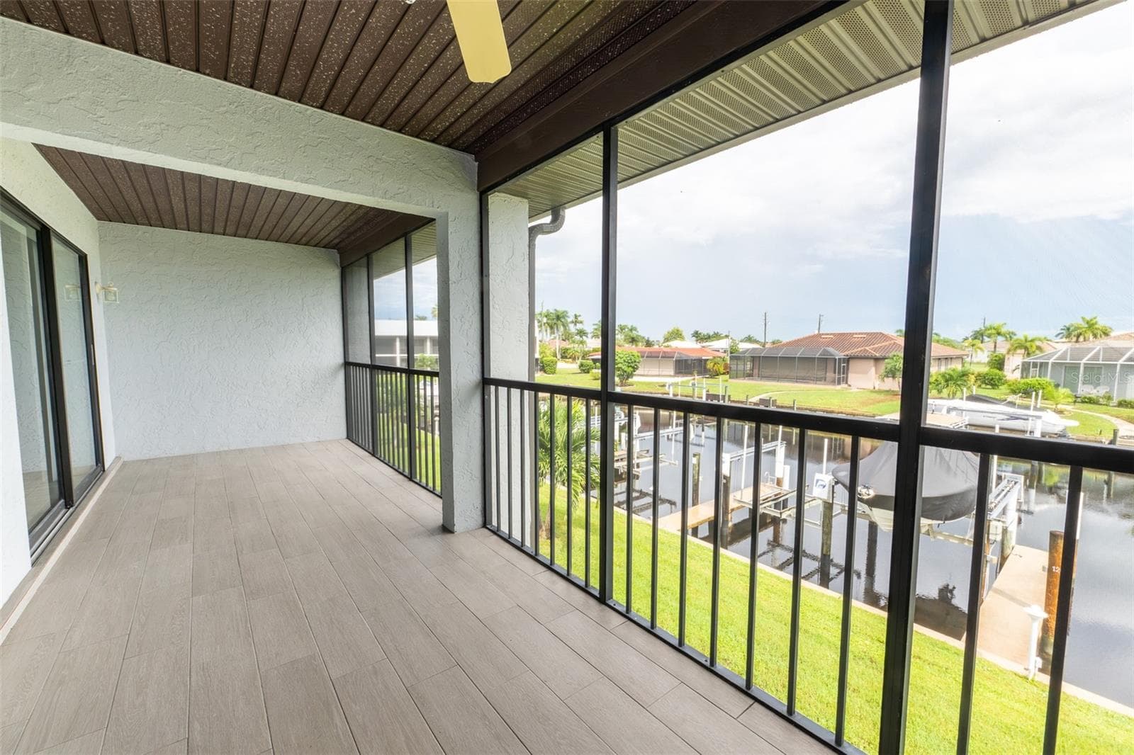 Lanai Balcony - 1318 WESLEY DR #124B, PUNTA GORDA