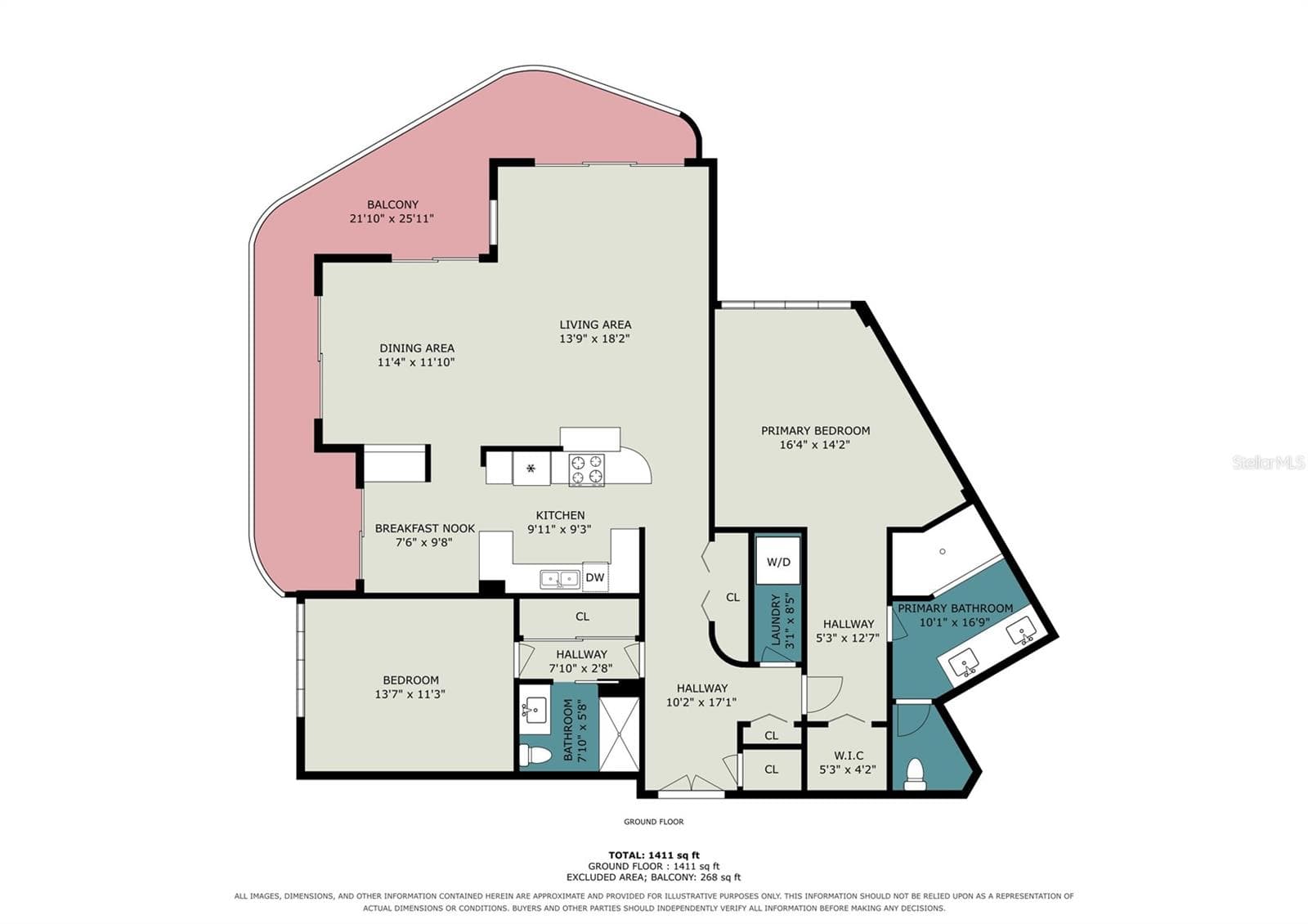 Floor Plan - 775 LONGBOAT CLUB RD #304, LONGBOAT KEY