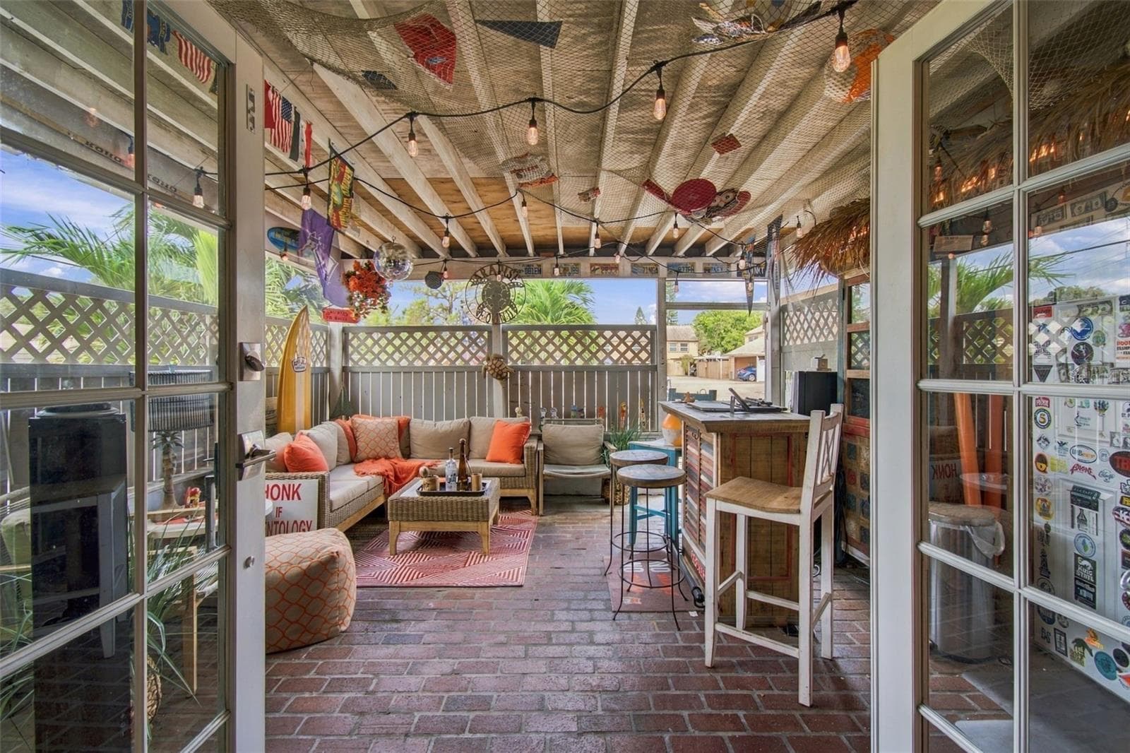 Covered Porch - 1880 CLEARBROOKE DR, CLEARWATER
