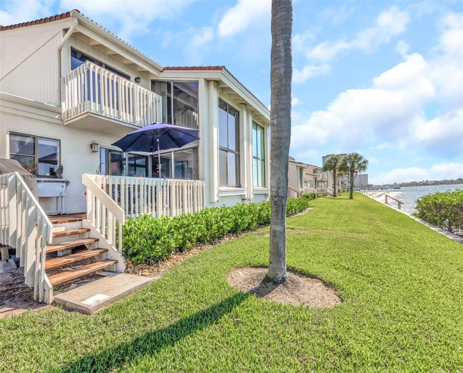 Rear elevation - 5650 ESCONDIDA BLVD S, ST PETERSBURG