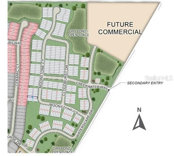 Waterstone Townhomes Sitemap - 559 MOONSTONE CT, GROVELAND