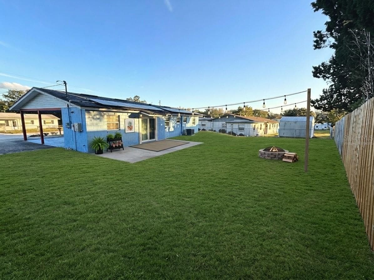 Backyard - Virtually Staged - 926 EVERETT ST, LAKE ALFRED