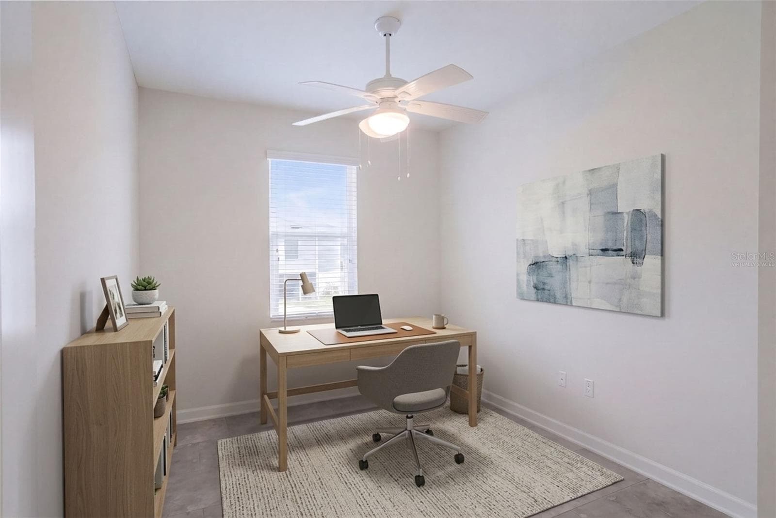 Virtually staged bedroom 3/office - 3516 KINLEY BROOKE LN, CLERMONT