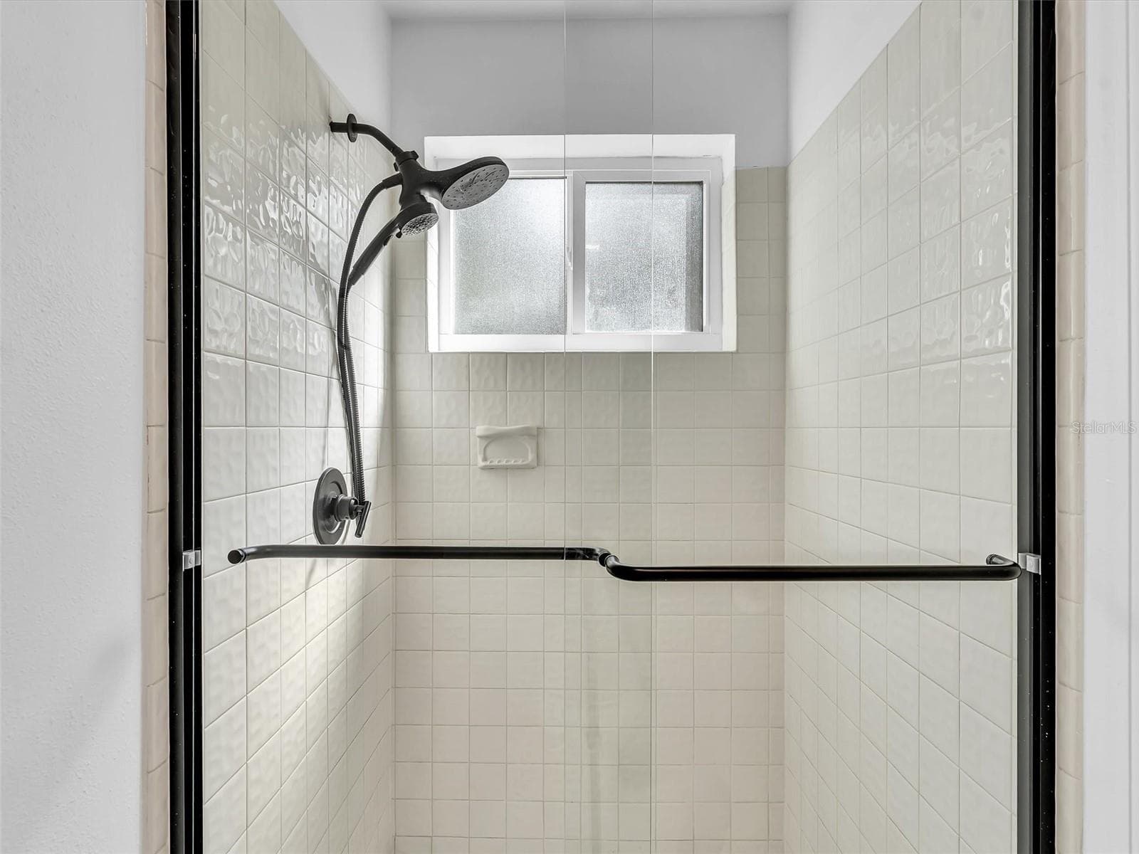 walk in shower with glass enclosure - 5440 SW 155TH CT, MIAMI