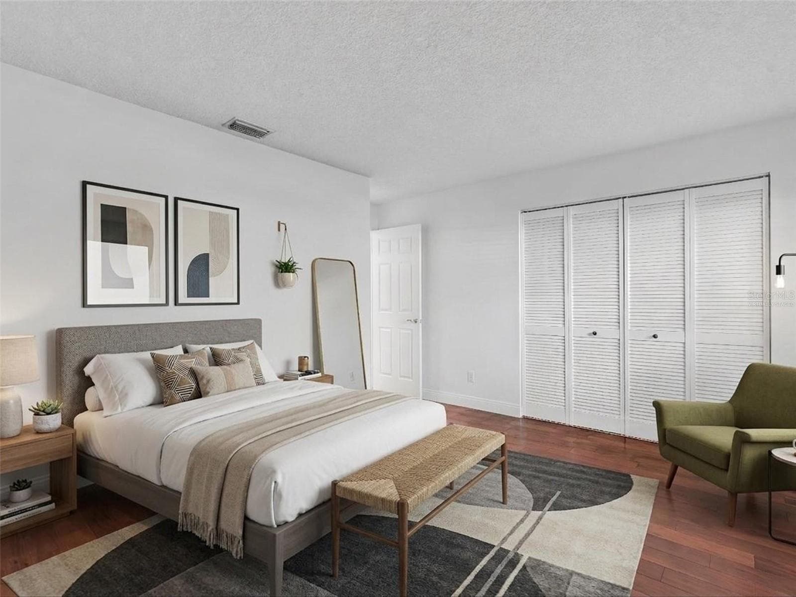 Virtually Staged Bedroom Two - 5440 SW 155TH CT, MIAMI