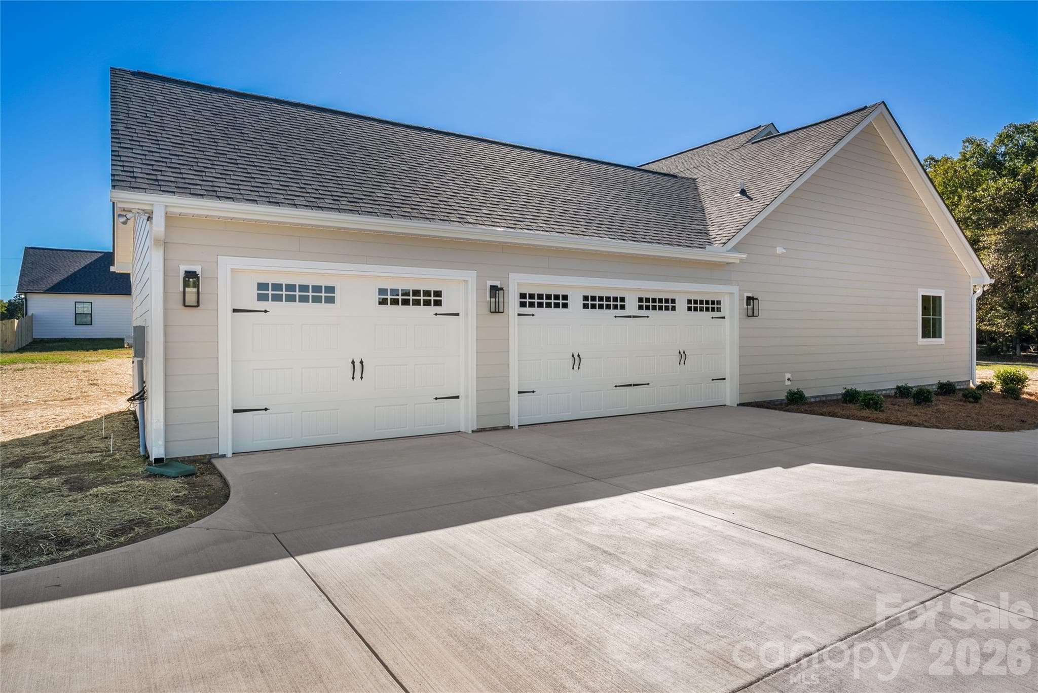 3 car garage - 1218 Mills Harris Road, Wingate