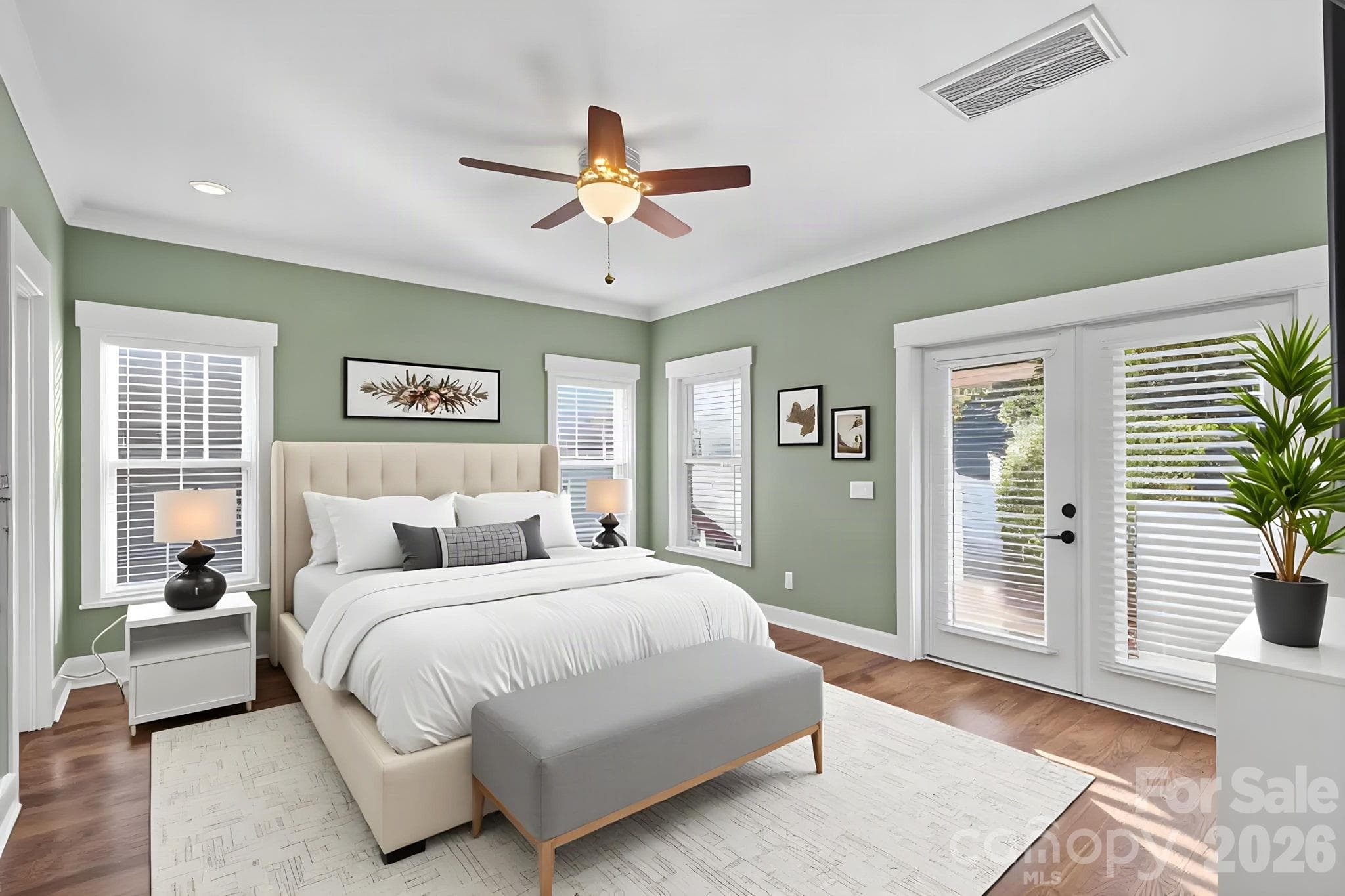 Primary on Main (Virtually Staged) - 1333 Riverside Drive, Charlotte