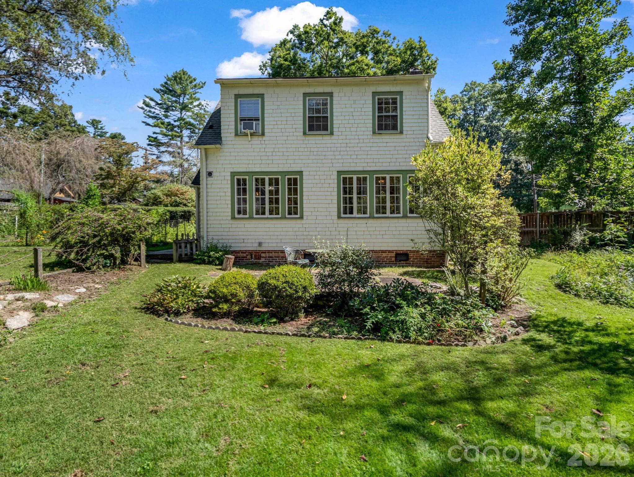 Rear view - 323 Blythe Street, Hendersonville