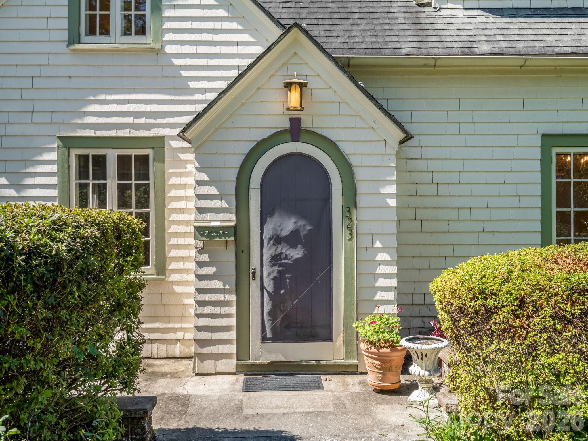 Front door entry - 323 Blythe Street, Hendersonville