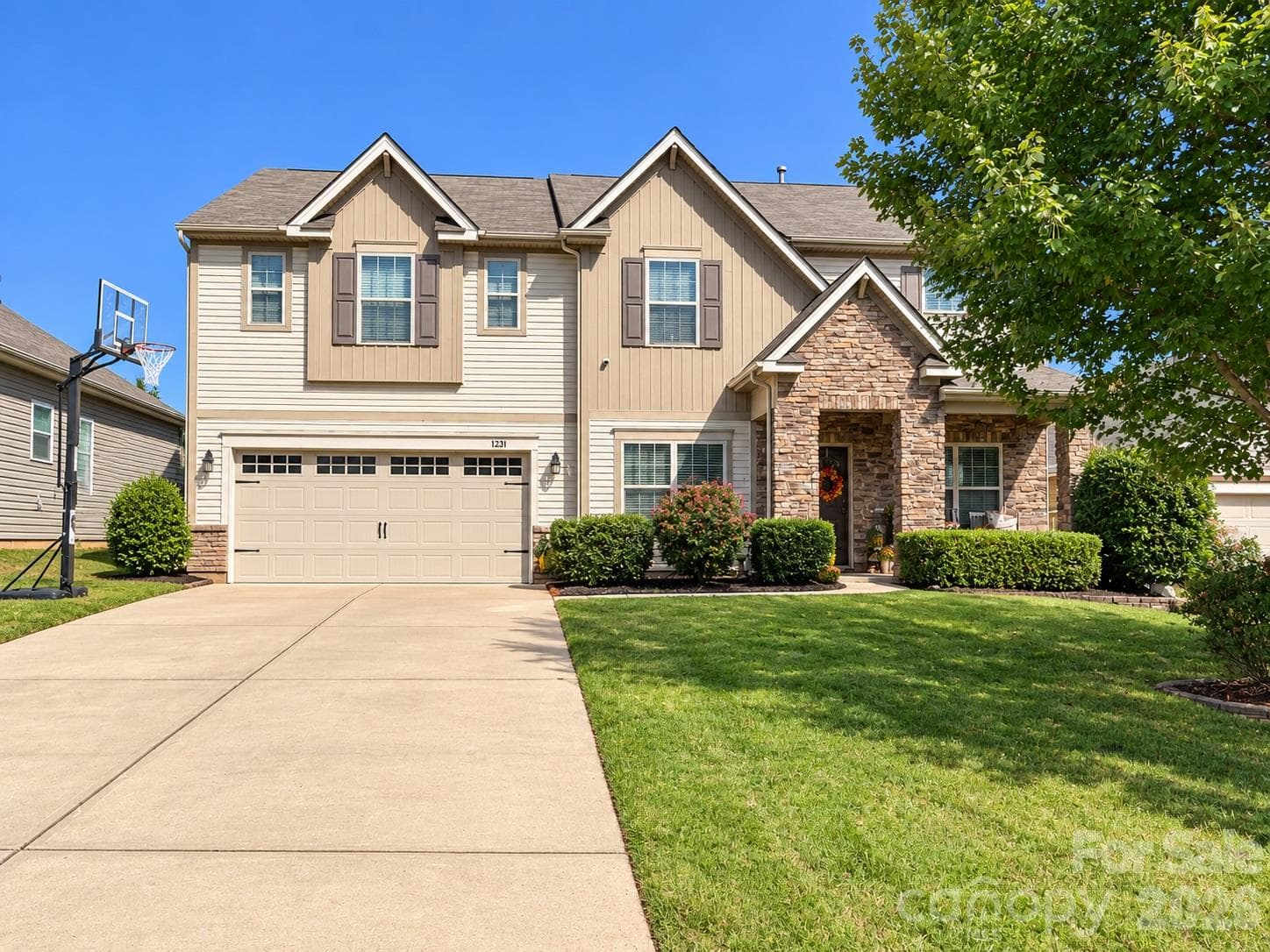 Front of Home - 1231 Tranquil Falls Lane, Matthews