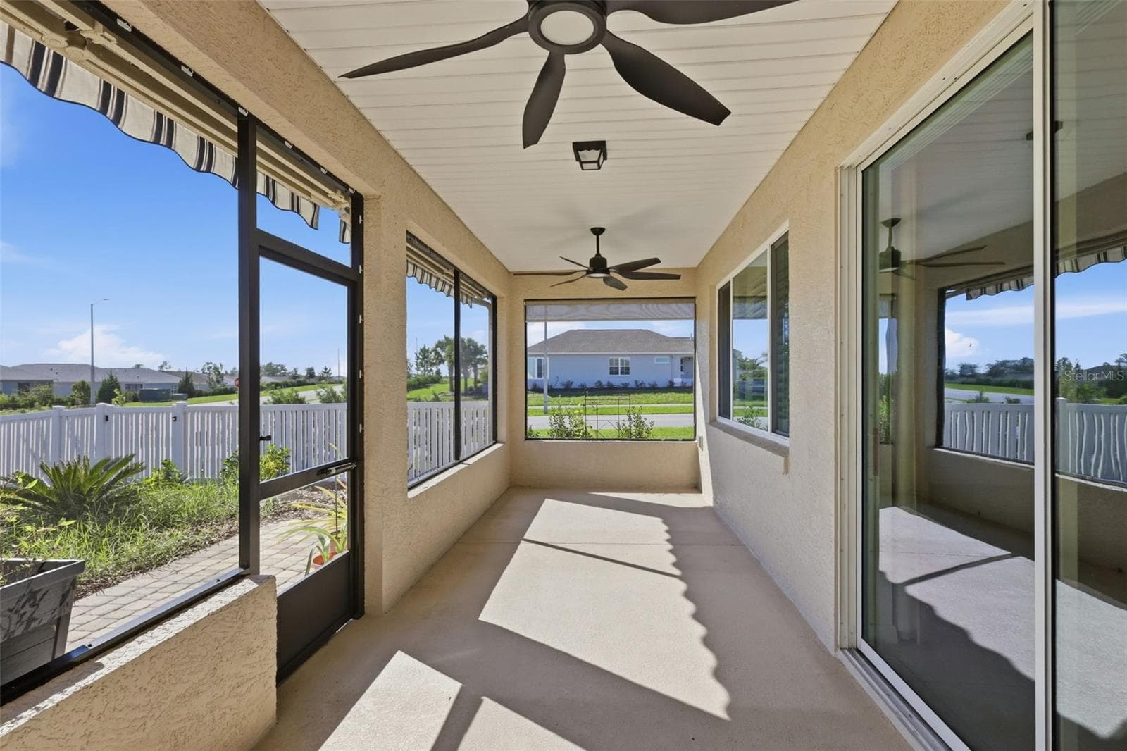 Rear Patio - 10378 SW 96TH LOOP, OCALA
