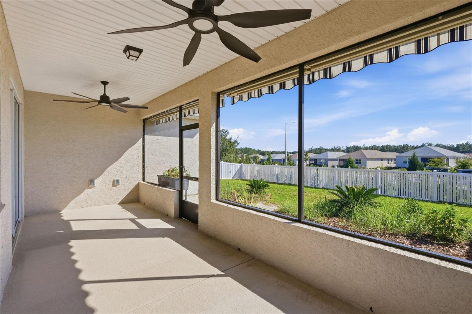 Rear Patio - 10378 SW 96TH LOOP, OCALA
