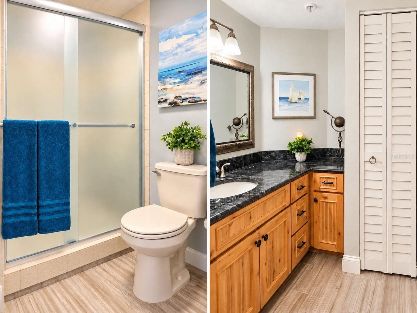 Guest Bathroom - 1660 GULF BLVD #706, CLEARWATER