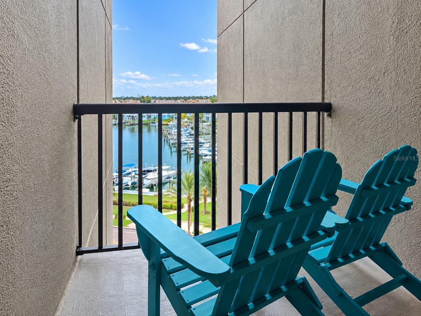 Private balcony off Guest Bedroom - 1660 GULF BLVD #706, CLEARWATER