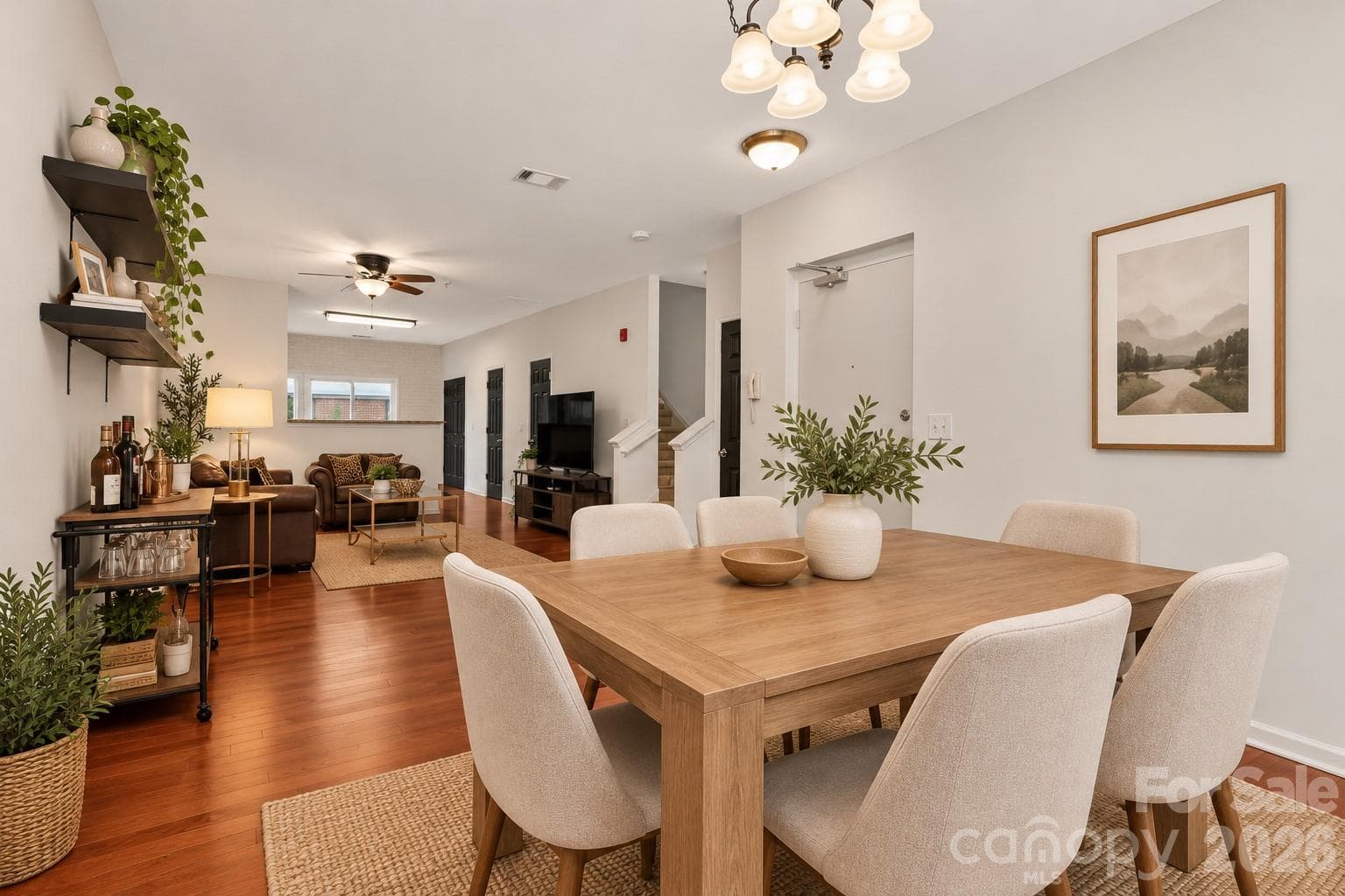 Virtually Staged - 3909 Picasso Court, Charlotte