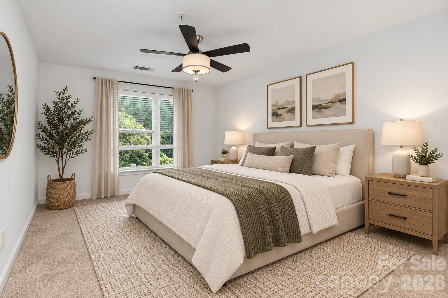 Virtually Staged - 3909 Picasso Court, Charlotte