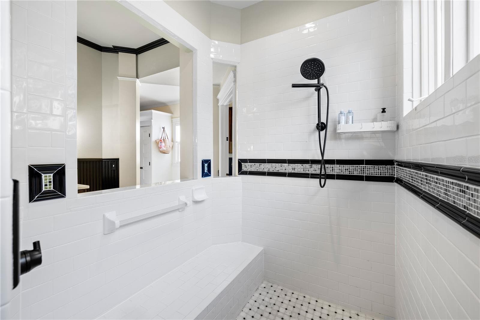 primary shower - 5903 RIVER FOREST CIR, BRADENTON