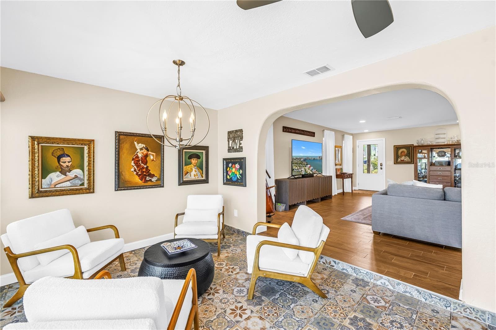 Dining Area Opens to Living Room - 106 WALL ST, REDINGTON SHORES
