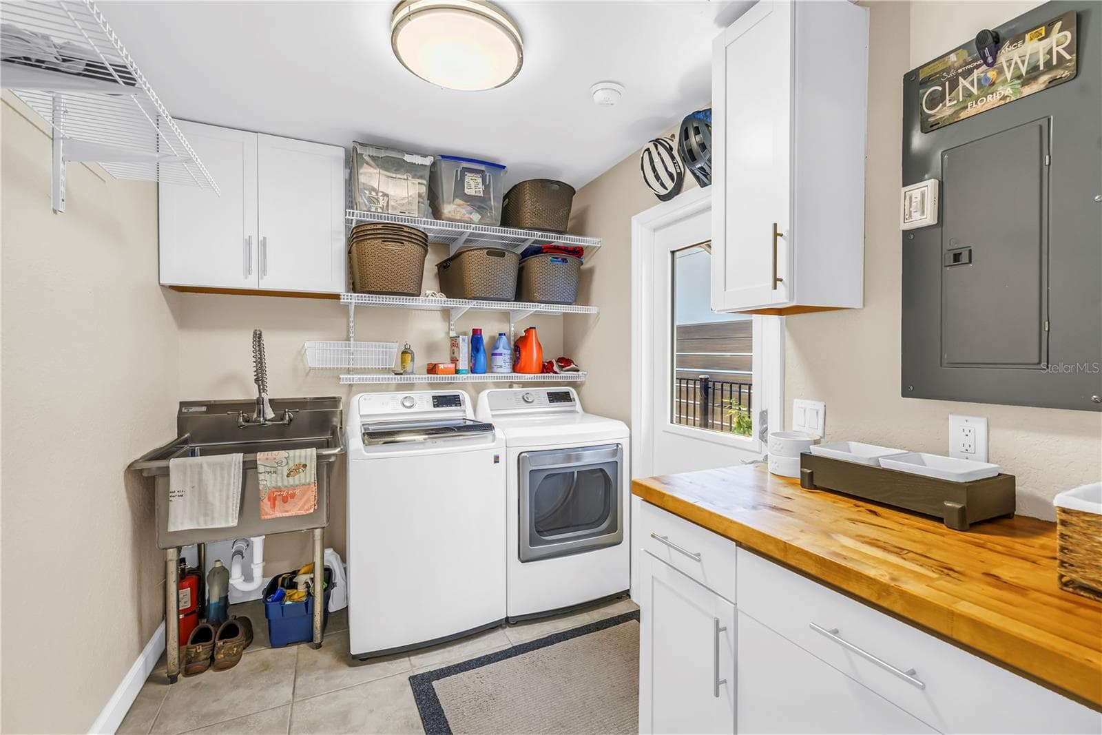 Interior Laundry Room off Kitchen w/ More Storage - 106 WALL ST, REDINGTON SHORES
