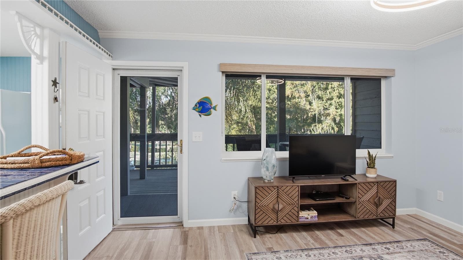 Living room from couch - 20820 RIVER DR #B25, DUNNELLON