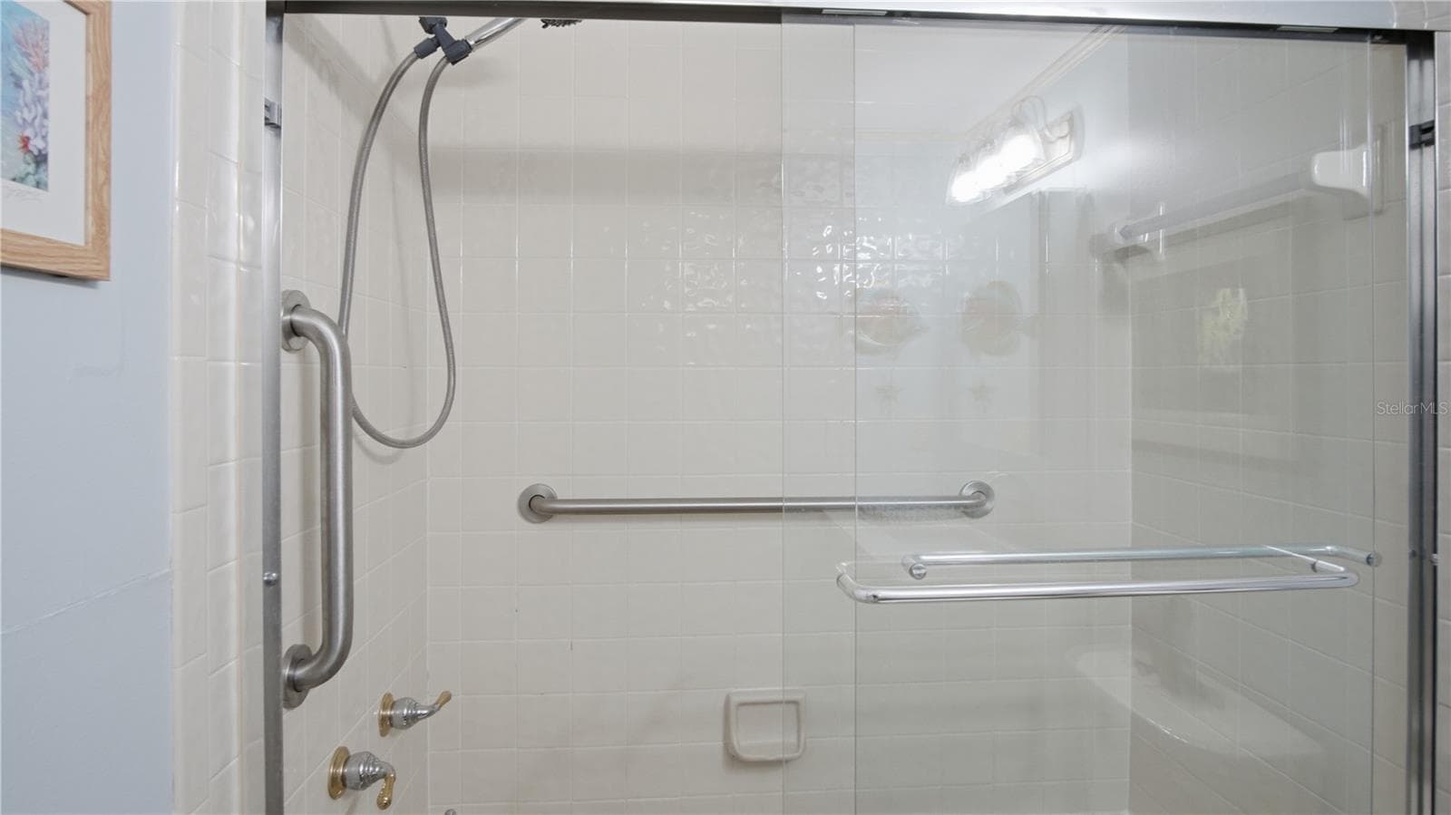 Bathroom shower - 20820 RIVER DR #B25, DUNNELLON