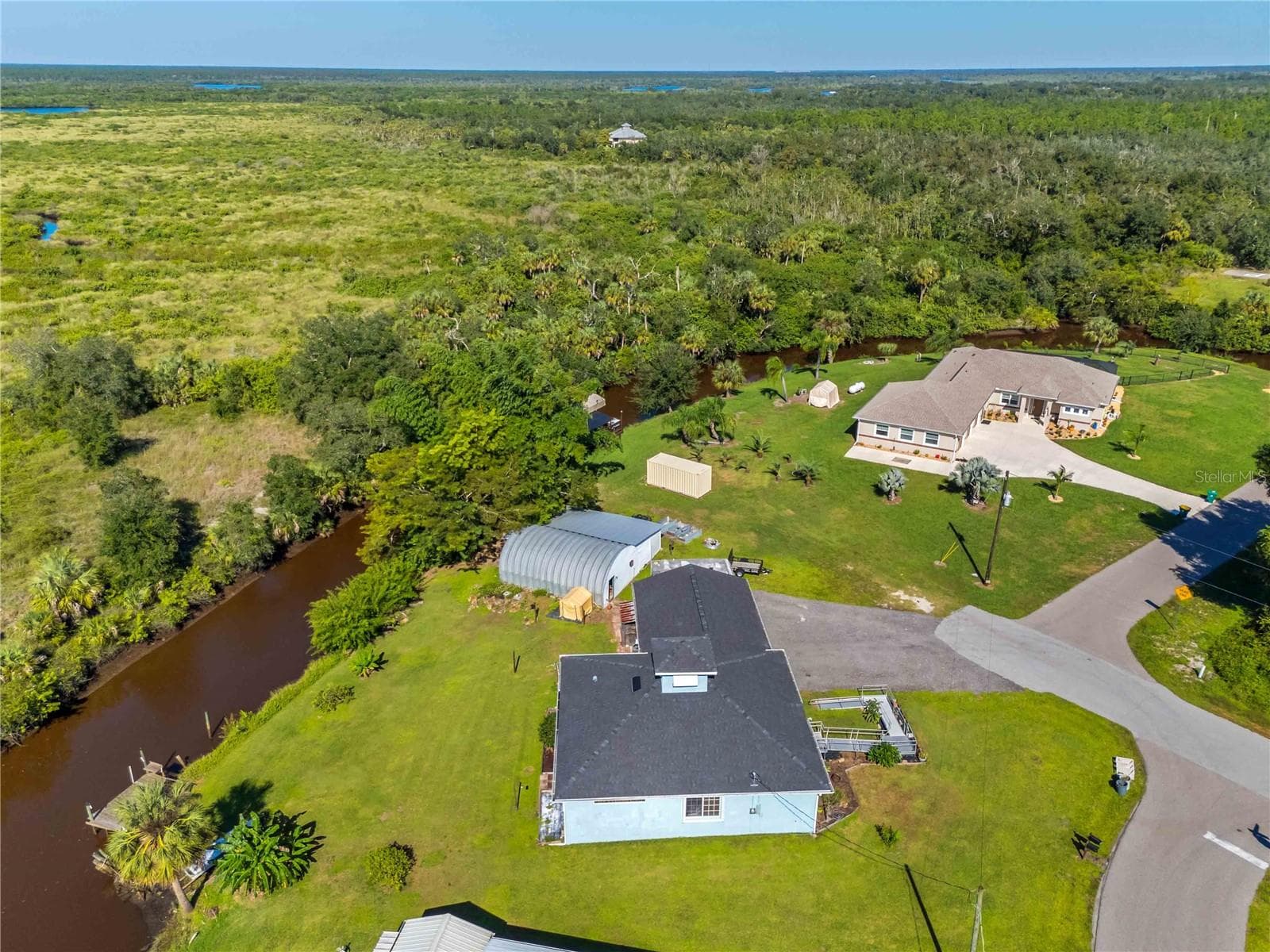Aerial view - 141 SUMMERSET DR, PUNTA GORDA