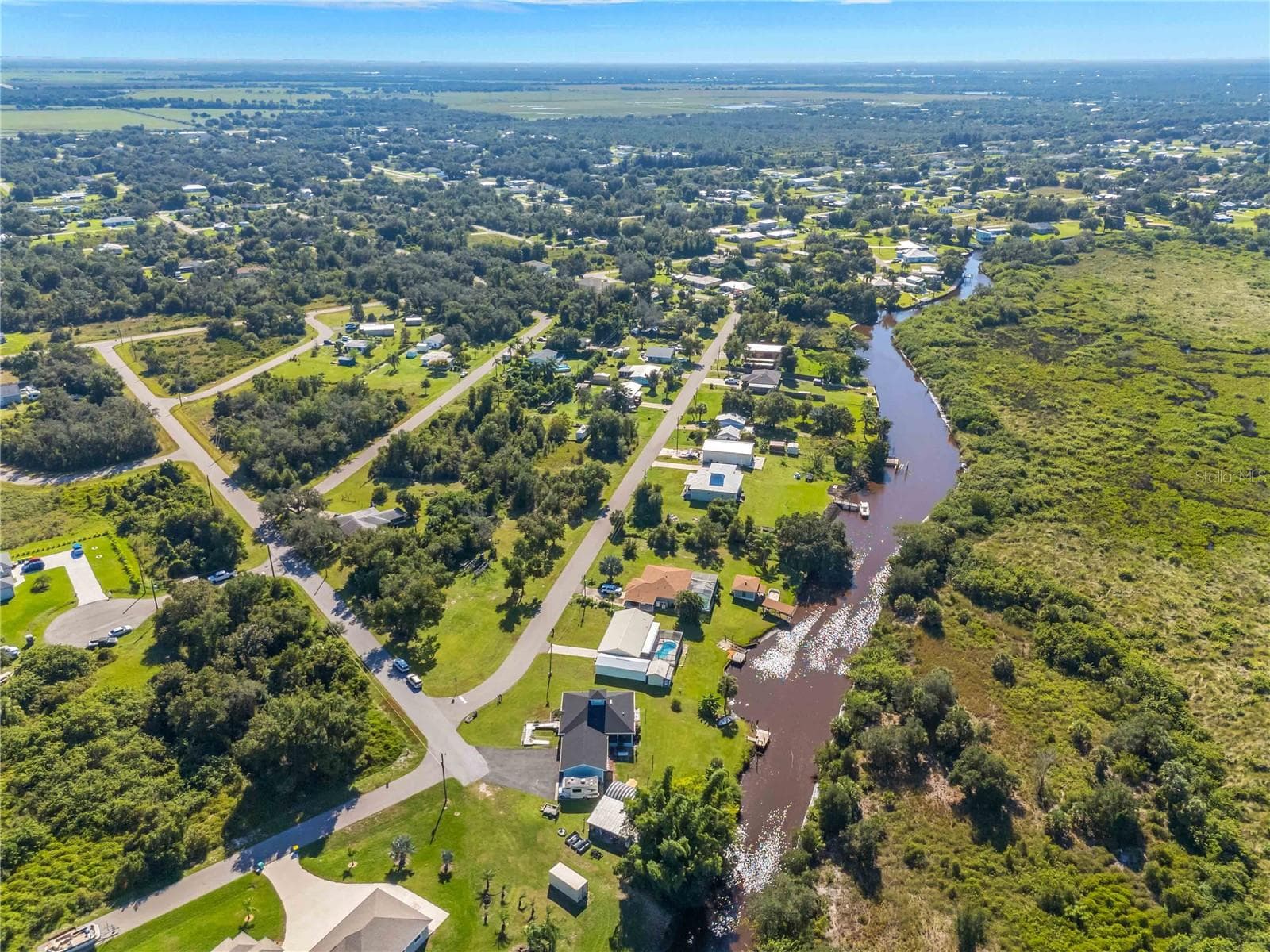 Aerial view - 141 SUMMERSET DR, PUNTA GORDA