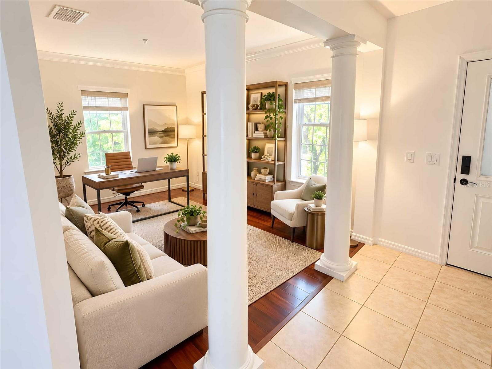 Foyer staged - 2904 SAINT GEORGE ST, ORLANDO