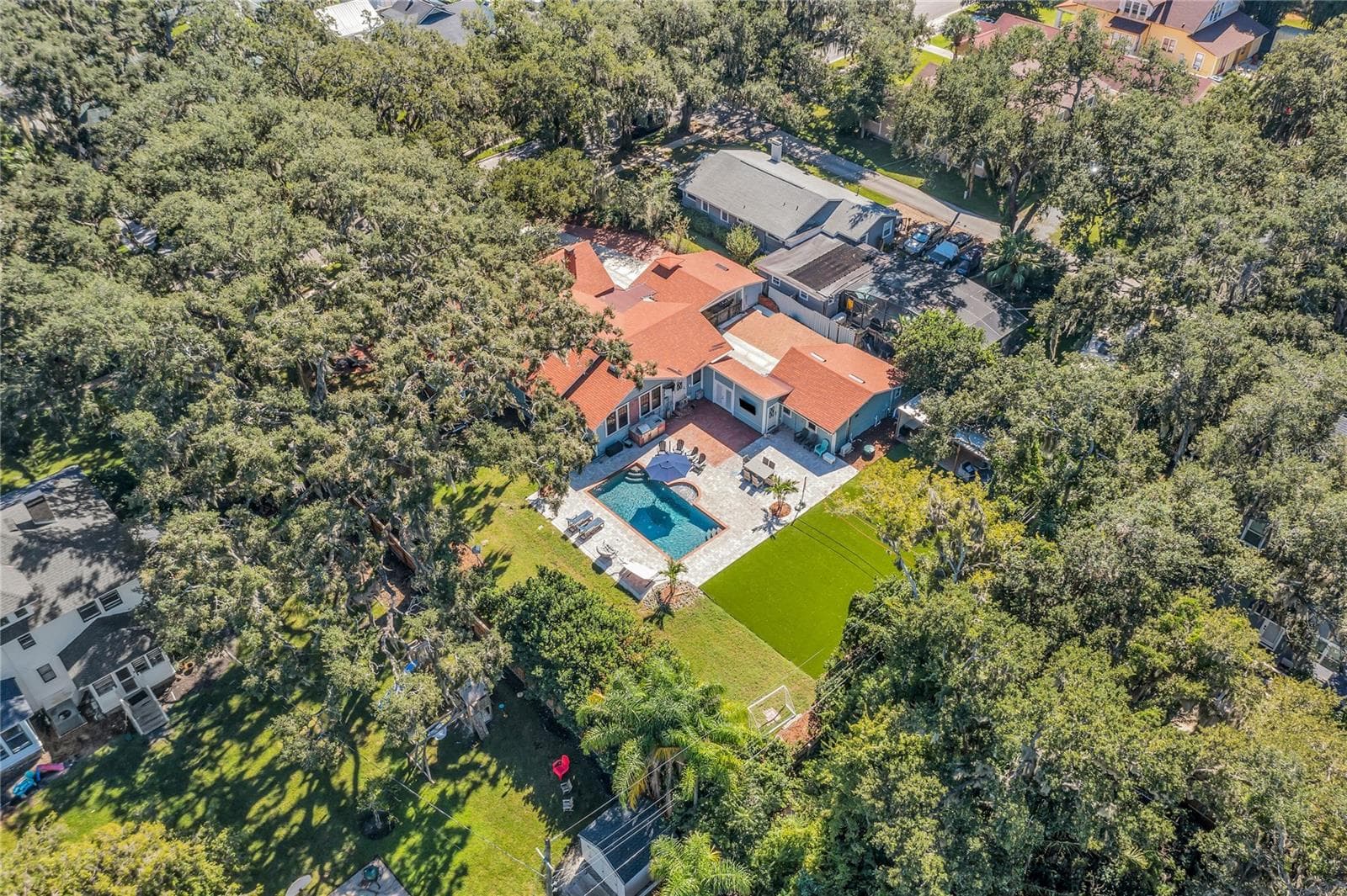 Aerial View - 234 N LAKEVIEW AVE, WINTER GARDEN