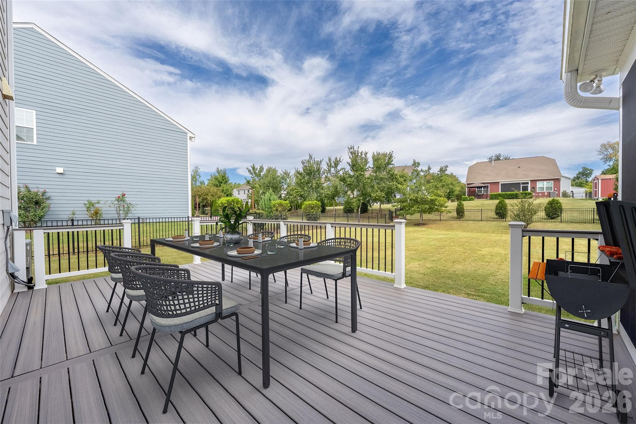 Composite Deck (virtually staged) - 11119 Grenfell Avenue, Huntersville