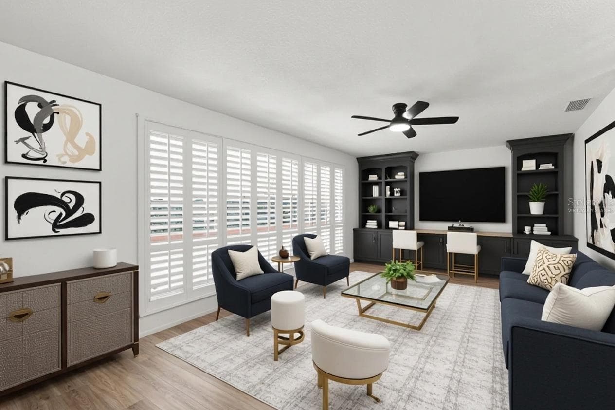 Virtually Staged Photo - 2942 CLUBHOUSE DR W, CLEARWATER