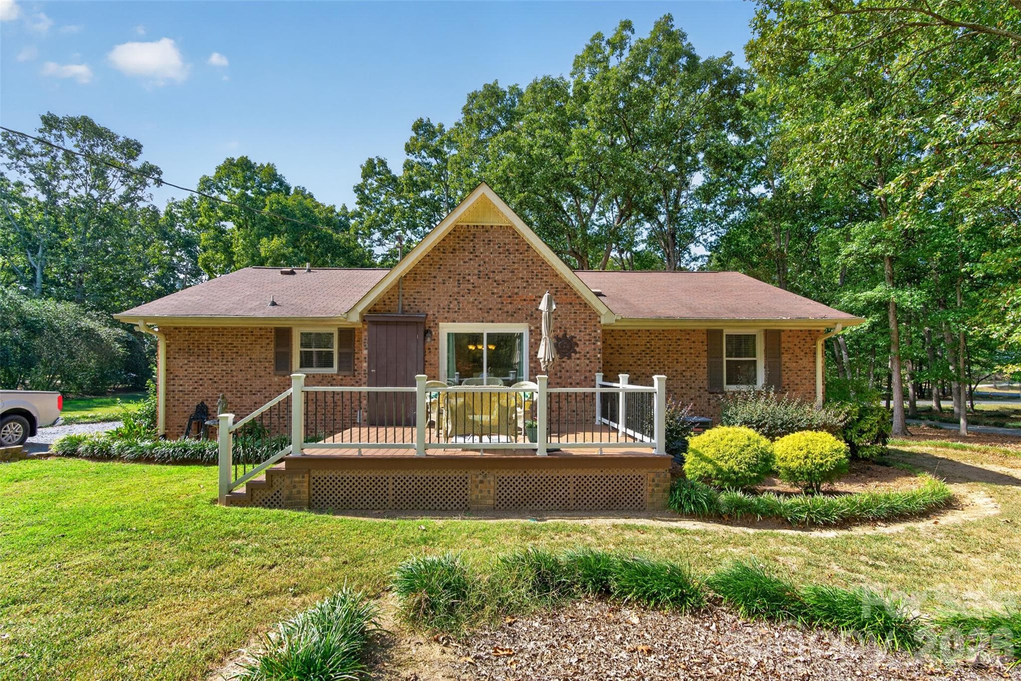 back of home - 2209 Rainbrook Drive, Monroe